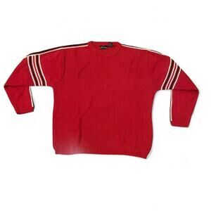 Men's Red Crewneck Sweater